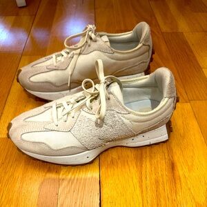 New balance 327 womens off white sneakers